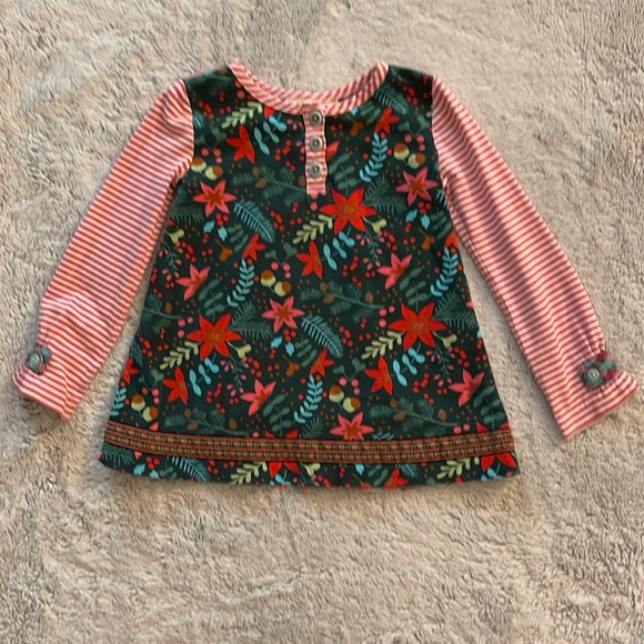Matilda Jane Christmas top Size 4 VGUC - Picture 1 of 5